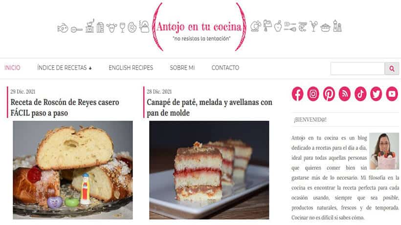 mejores blogs de gastronomia gastronomicos cocina recetas caseras antojoentucocina