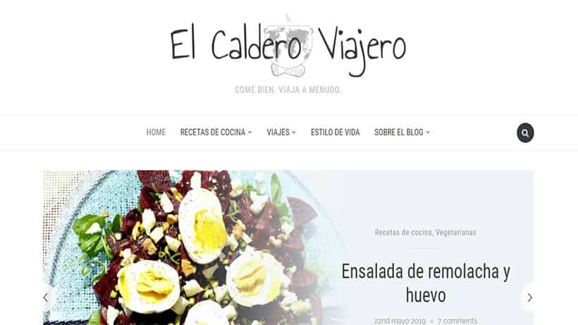 mejores blogs de gastronomia gastronomicos cocina recetas caseras elcalderoviajero